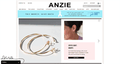 Desktop Screenshot of anzie.com